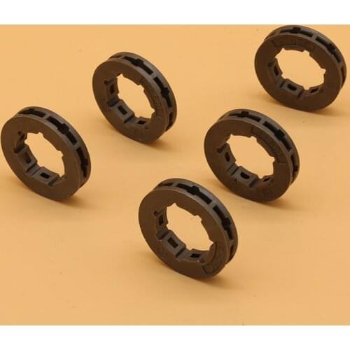5Pcs .325 7T Small Spline Chain Drive Sprocket Rim For HUSQVARNA 140 142 154 240 254 262 262XP 350 455 460 Chainsaw Spare Parts