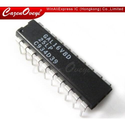 5pcs/lot GAL16V8D-15LPN GAL16V8D-15LP GAL16V8D-15LPI GAL16V8D-25LP GAL16V8D DIP-20 In Stock