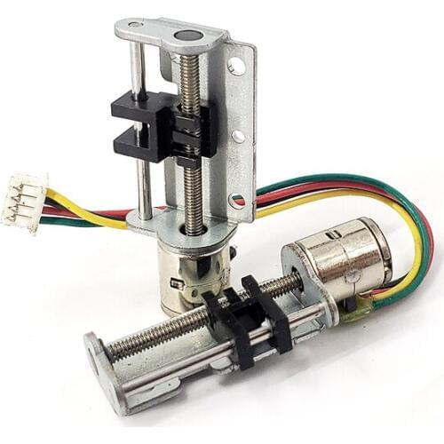5pcs/lot Mini 8mm2 Phase 4 Wire Stepper Motor Digital Camera Zoom Putter Slide Slider Slider Stepper Motor