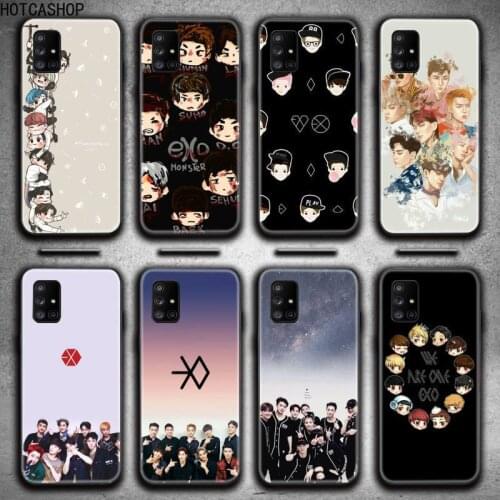 Kpop EXO Phone Case For Samsung Galaxy A21S A01 A11 A31 A81 A10 A20E A30 A40 A50 A70 A80 A71 A51