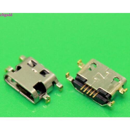 Cltgxdd 10pcs Micro USB 5pin B type Female Connector For HuaWei Lenovo Phone Micro USB Jack Connector 5 pin Charging Socket