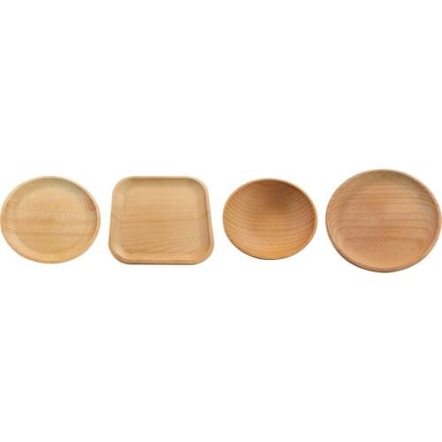 Wooden Plate Montessori Materials for Storage Spare Items for Preschool/ Kindergarten/ Nursery