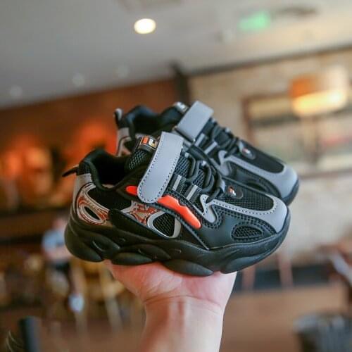 Kids Sneakers Boys Autumn Children Zapatillas Mesh Breathable Tenis Infantil Anti Skid Baby Walking Running Casual Sports Shoes