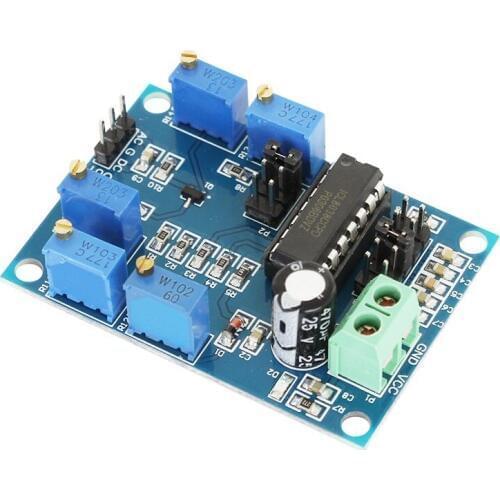 ICL8038 Signal Generator Medium/Low Frequency 10Hz-450KHz Triangular/Rectangular/Sine Wave Generator Module 12V to 15V
