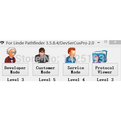 Linde PathFinder Developer Mode Tool