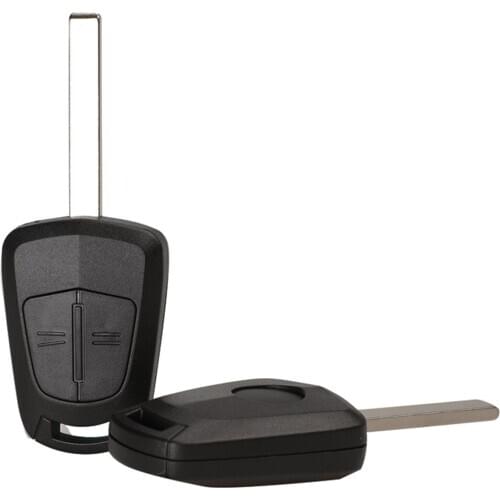 Kutery 2 Buttons Replacement Remote Car Key Shell Case Fob For Opel Corsa Astra H Corsa D Zafira B Meriva
