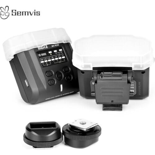 MK-MT24N Two-headed Macro Flashes Camera Wireless Flashes Double-head Macro Oral Photography Small Flashes