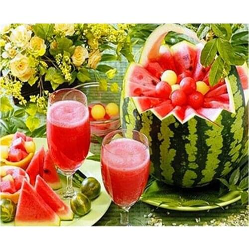 Diamand Painting Food Diamond Painting Set Needlework Diamond Painting Full Drill New Arrivals