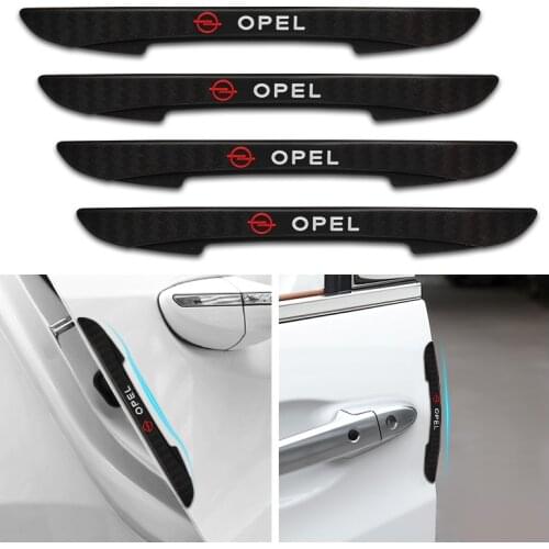 4PCS Car Anti-Collision Door Protector Side Edge Protection Stickers For Opel Astra H G J Insignia Mokka Zafira Corsa Vectra C D