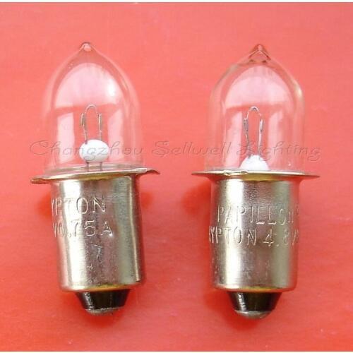 New 1000pieces/lot 4.8v 0.75a P13.5s Miniature Lamp Bulb A528