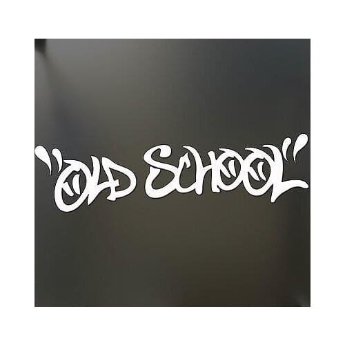 Old School Sticker Funny Drift Jdm Lowered Truck Car Window Bumper Sticker Decals