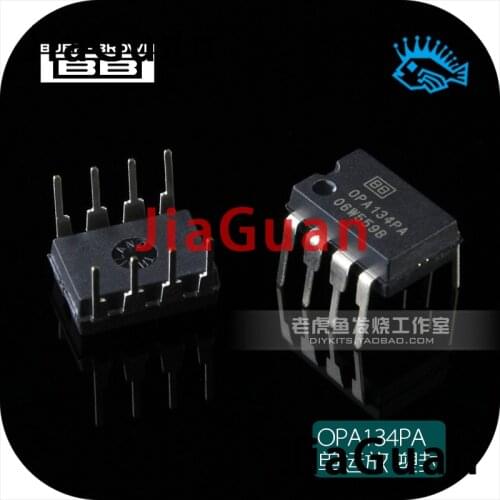 2pcs OPA134PA DIP8 TI BB Fever audio IC Operational Amplifier Single operational amplifier Made in America