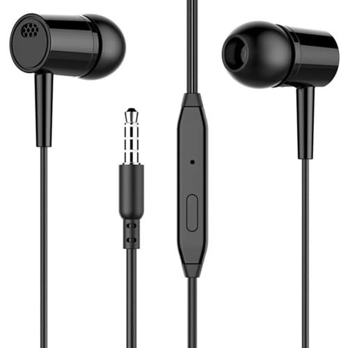 Subwoofer Wired Earphones Sport Headset 1.1M In Ear Deep Bass Stereo Earbuds W/Mic For Iphone Samsung Huawei Xiaomi Vivo Oppo