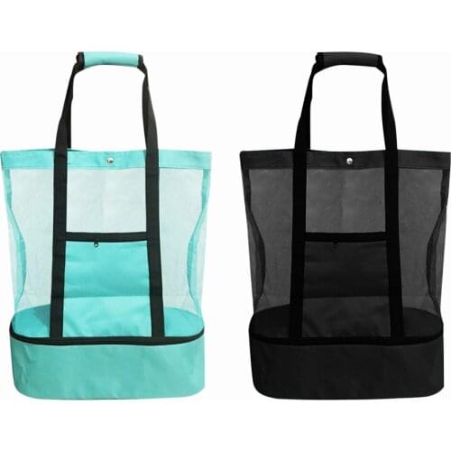 Portable Cooler Bags Food Fresh Thermal Outdoor Camping Picnic Beach Ice Lunch Box For Women Kids