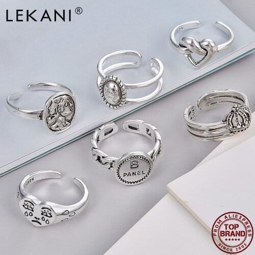 Vintage Happy Smiling Face Open Ring For Women And Men Silver Color Adjustable Unisex Rings Classic Fashion Jewelry Trend Gift