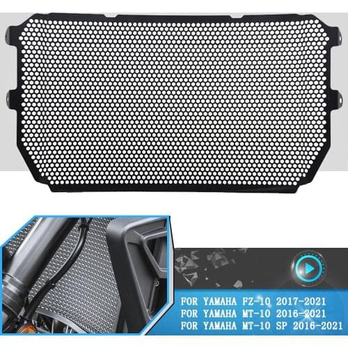 Motorcycle Radiator Protector Guard Grill Cover Cooled Protect For Yamaha FZ-10 FZ10 MT-10 MT10 SP 2016 2017 2018 2019 2020 2021