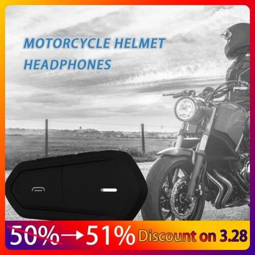 1Pcs Motorcycle Helmet Walkie-Talkie Helmet Walkie-Talkie Wireless Walkie-Talkie Motorcycle Walkie-Talkie Headset Fm Radio