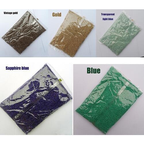 30000pcs/Lots (450g) 2mm Charm Czech Glass Seed Beads Crystal DIY Bracelet Necklace For Kids beads Jewelry Making Accessories