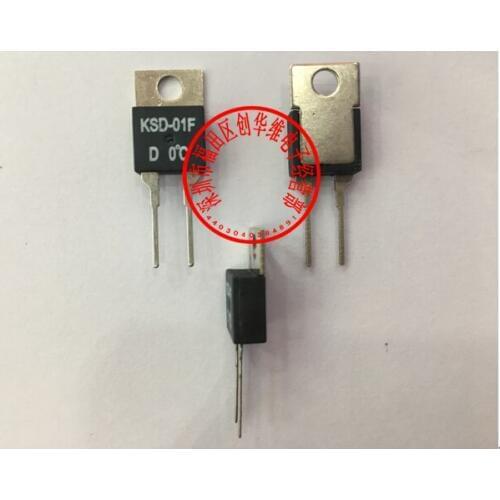 5pcs/Temperature switch Thermostat JUC-31F KSD-01F 0 Degrees Celsius Normally closed (N.C) D0C/Normally open (N.O) H0C