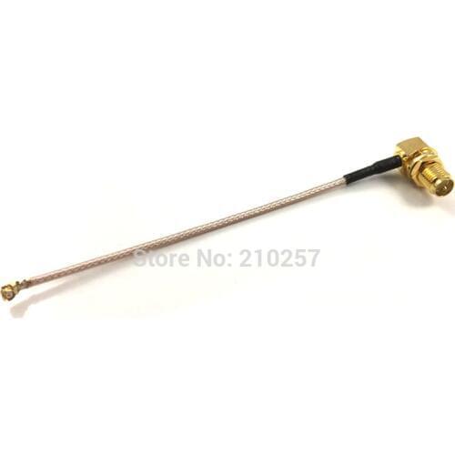 5pcs Extension Cord Ipex to Sma Connector Cable RP-Sma Female Jack to Ipx RG178 10cm