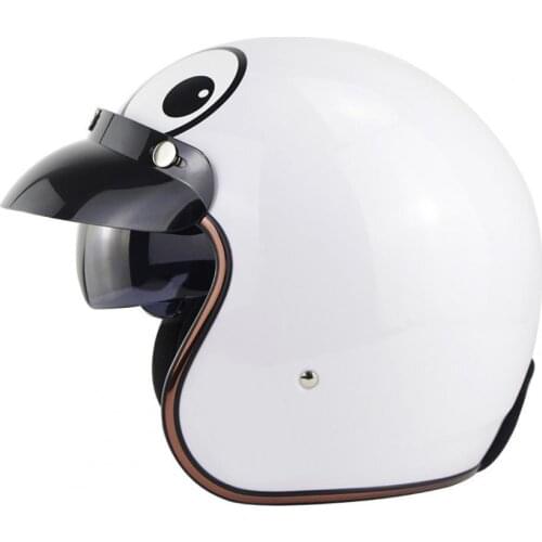 50% Hot Sales!!! Full Helmet Vintage Impact Resistance Mirrored Motorcycle Retro Helmet for Motorcycle
