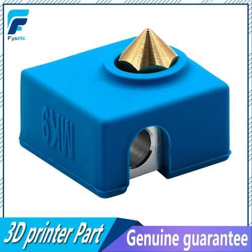 5X MK9 Silicone Sock Heater Block Cover Silicone Insulation For Ender 3 Replicator Anet Prusa i3 Tronxy x5s MK7/MK8/MK9