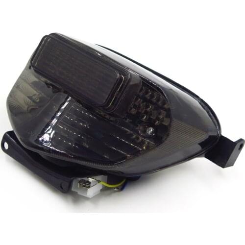 Aftermarket free shipping motorcycle parts LED Tail Brake Light Turn Signals for Suzuki GSXR 600 GSX-R600 750 1000 SMOKE