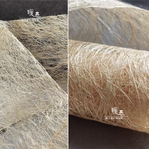 Hollow Out Mesh Fabric Irregular Lines Texture Withered Yellow DIY Photo Props Decor Modeling Design Clothes Designer Fabric