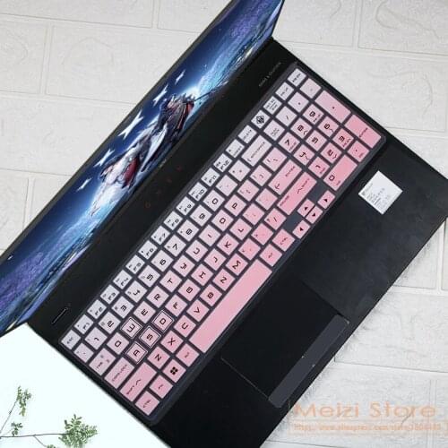 Laptop Keyboard Cover skin For HP Omen 15 15-dh1070wm 15-dh1008tx 15-dh1006tx 15-dh1020nr 1019nr 15-dh series 15-DH series 15.6
