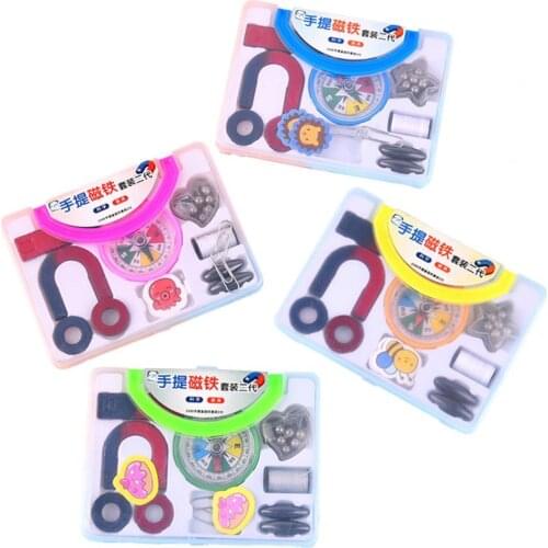 Toy Magnet Weak Magnetic Educational Sturdy Magnetic Teaching Toy Kit Puzzle Teaching Aids Early Educational Toys For Children