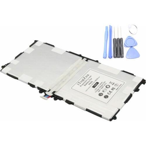 ITopZea 1x 8220mAh T8220E T8220C Replacement Battery For Samsung Galaxy Note 10.1 P600 T520 SM-P601 P601 P605 P607 + Tools