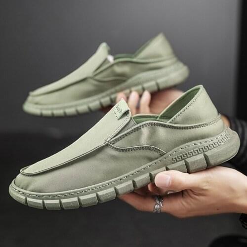 Mens Shoes 2021 New Beijing Umbrella Cloth Shoes One Foot Breathable Mens Shoe Cover Mens Leisure Shoe