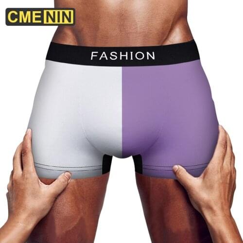 CMENIN Comfortable Sexy Gay Mans Underwear Boxer Homme Hot Sale Mens Underpants Men Underwear Boxers Men Underware Top CM894
