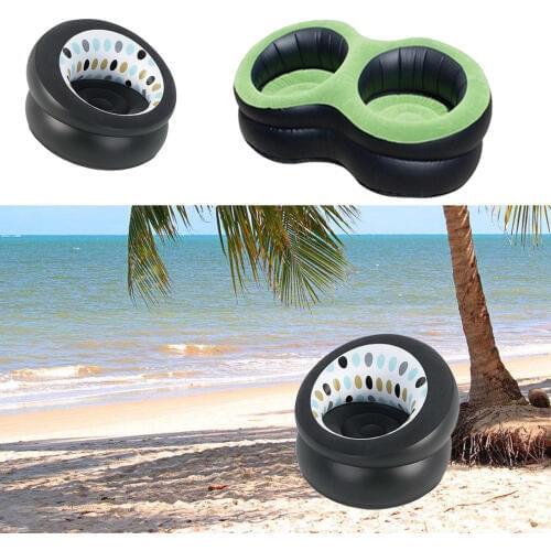 Single Double Inflatable Chair Air Sofa Couch Seat Outdoor Camping Home Lounger for Backyard Lakeside Beach Traveling Picnics