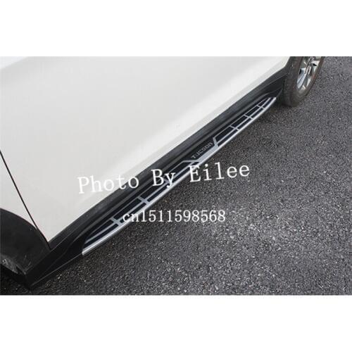 More Fashionable New Style running board side step nerf bar Suitable for Hyundai all new Tucson 2015 2016 2017 2018 2019 2020