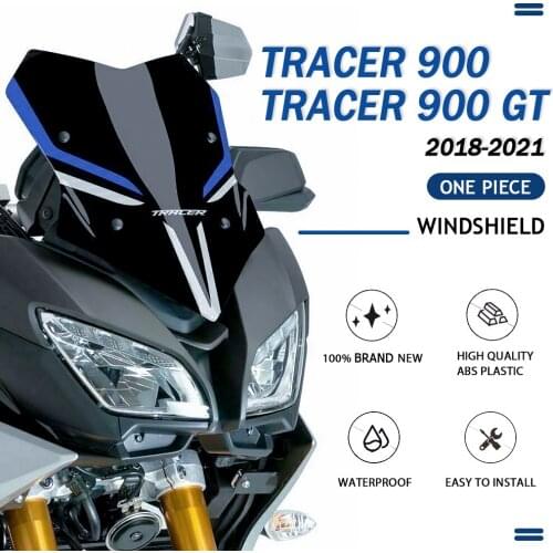 New For Yamaha Tracer 900 GT 2018 2019 2020 2021 Windscreen Windshield Deflector Protector Wind Screen Fit TRACER 900 Tracer900