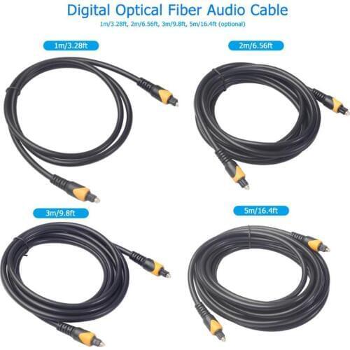 Optical Fiber Audio Cable Digital Audio Cable 5.1 Channel Power Amplifier Used in Various Headphone Amplifiers Audio Decoder