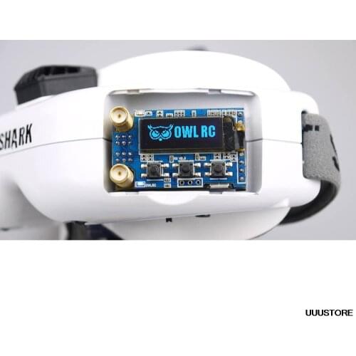 42X25X23mm OWLRC OwlRX 5.8G Diversity FPV Video Receiver for Fatshark All of Series FPV Goggles HD3 HDO Attitude V3 V4 DIY Parts