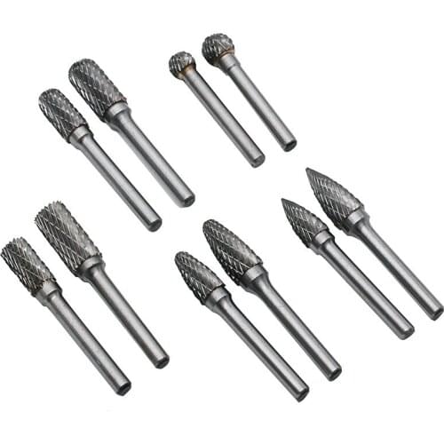 Industrial Supplies Tungsten Steel Grinding Head Rotary Boring Cutter Woodworking Wood Carving Grinding Head Root Carvin