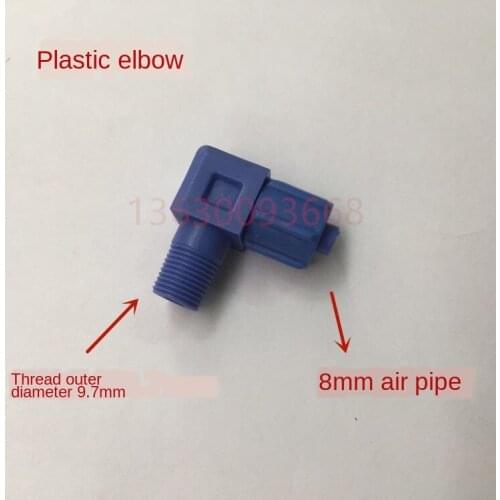 Disassembly Machine Tire Machine Accessories Plastic Elbow Size Cylinder Five-Way Valve 8mm Gas Pipe Joint Right Angle