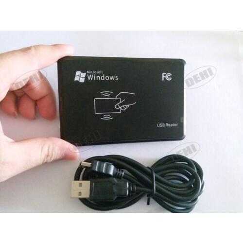 125KHz RFID Readers USB Proximity Sensor EM4100 TK4100 Smart Card Reader no Drive EM ID USB Issuing Device for Access Control