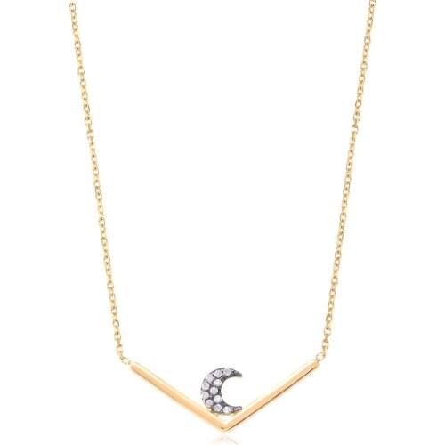 Silver, Hilalli Channel Silver Necklace, best present options for Your Loved Ones