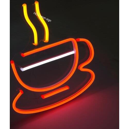 Outdoor 12V Soft Acrylic Logo Signage Letter Board Light 3D Flexible Led CustomNeon Sign Hustle Wedding Home Bar Decorative