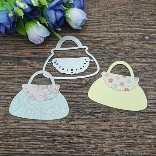 Women Handbag Bag Shape Metal Cutting Dies Stencils For DIY Scrapbooking Decorative Embossing Handcraft Die Cutting Template