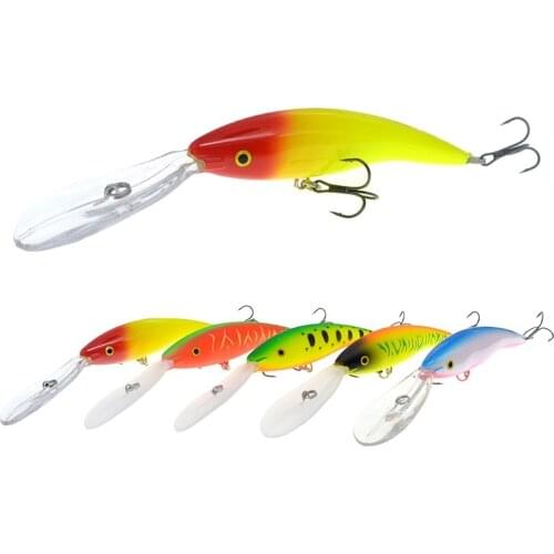 1Piece 15.5cm 20g Deep Depth Artificial Bait Saltwater Minnow Fishing Lure Hard Body Lure