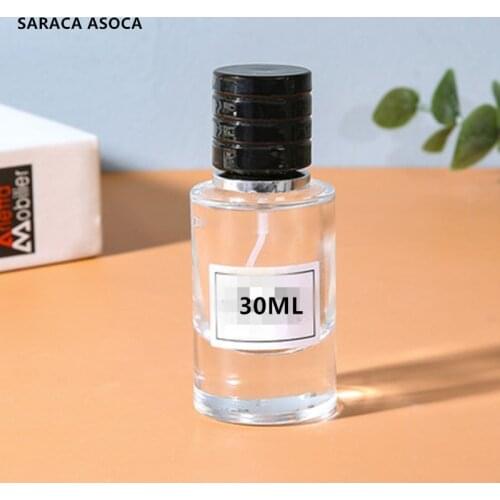 15pcs/lot 30ml Glass Spray Perfume Bottle Refillable Empty Cosmetic packaging Bottle Silver Automizer Big Capacity