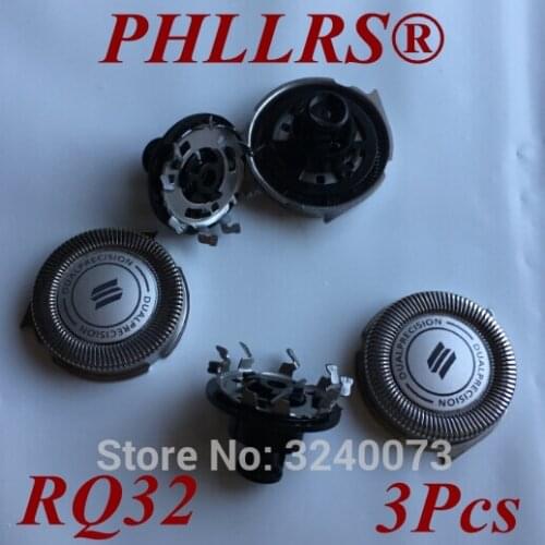 3Pcs RQ32 Replace head razor blade for Philips shaver RQ11 RQ1195 RQ1150 RQ1180 RQ320 RQ328 RQ330 YS523 YS526 RQ1050 RQ1075