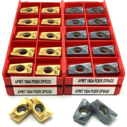 APMT1604 DP5320 APMT1604 DP5420 Carbide Insert lathe tools Turning Tool high quality Cutting tool CNC Indexable Milling insert