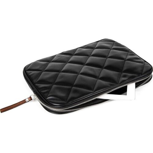 Macbook Air Pro 13 & 13.3 Inch Laptop Cover Quilted Black