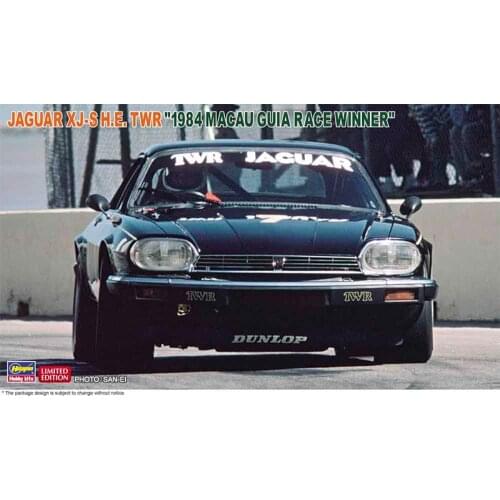 Hasegawa HE20489 1/24 JAGUAR XJ-S H.E. TWR 1984 MACAU GUIA RACE WINNER Plastic Model Kit